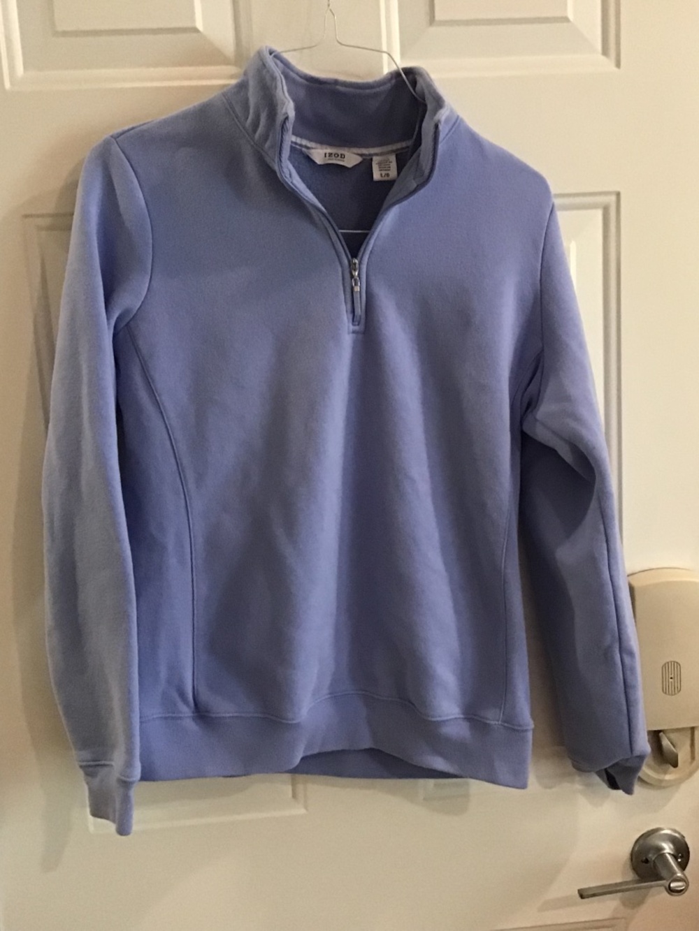 Izod 1/4 zip fleece top